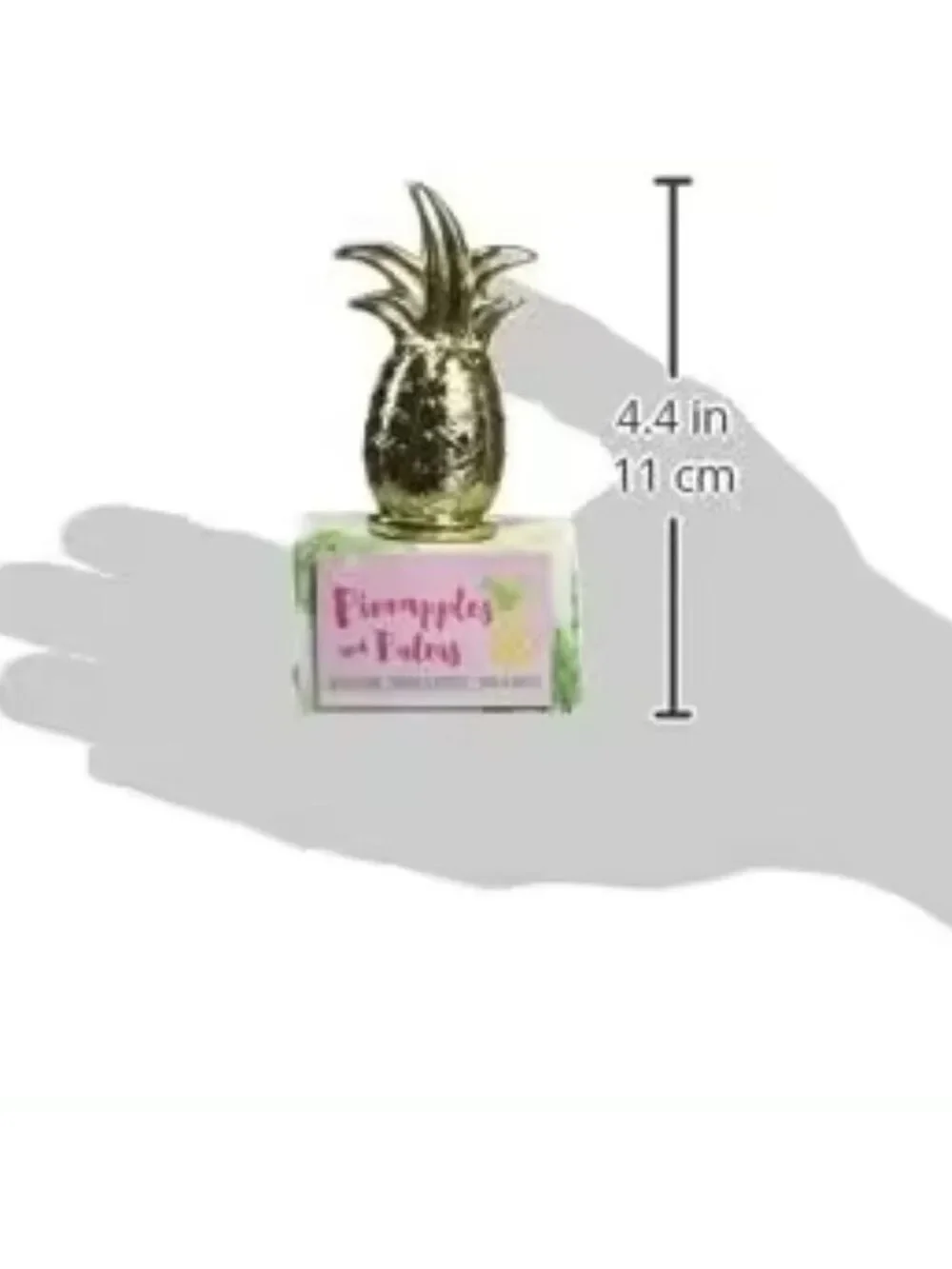 Kate Aspen Pineapple Gold Tone Wine or Champagne Stopper NEW